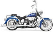 FREEDOM HD00202 Sharktail Duals Chrome 2.5"Odx32" `97 06 Softail