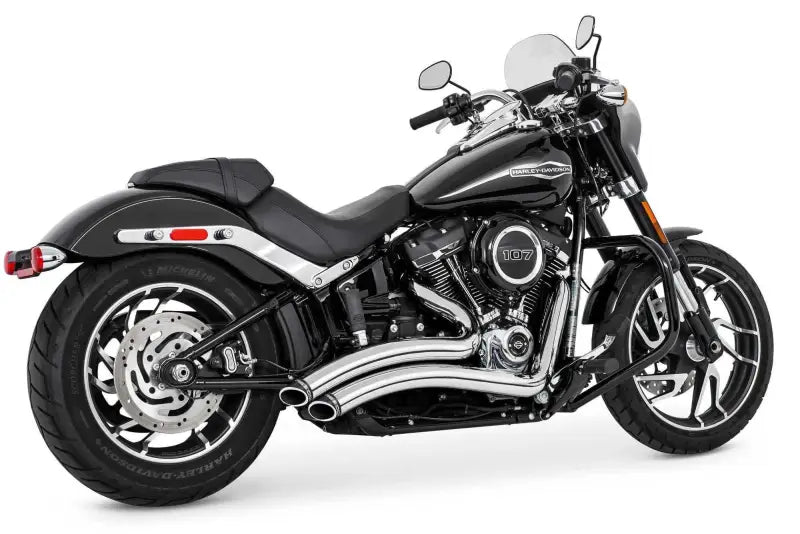 HD00425 Radical Radius Chrome W/ Blk Tip `86 17 Softail