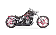 FREEDOM HD00527 Turnout 2 1 Pitch Black Series `86 17 Softail