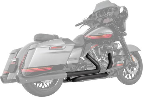 HD00654 Freedom True Dual Header Blk 17-Up Flt/H Rt Side Tuck Under - RV and Auto Parts