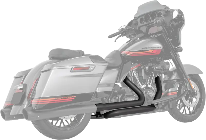 HD00654 Freedom True Dual Header Blk 17-Up Flt/H Rt Side Tuck Under - RV and Auto Parts