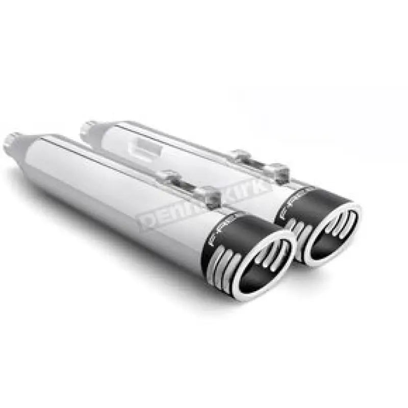 HD01376 Freedom Racing Slip-On 4 Inch Black W/Black Tip Flt - Exhaust