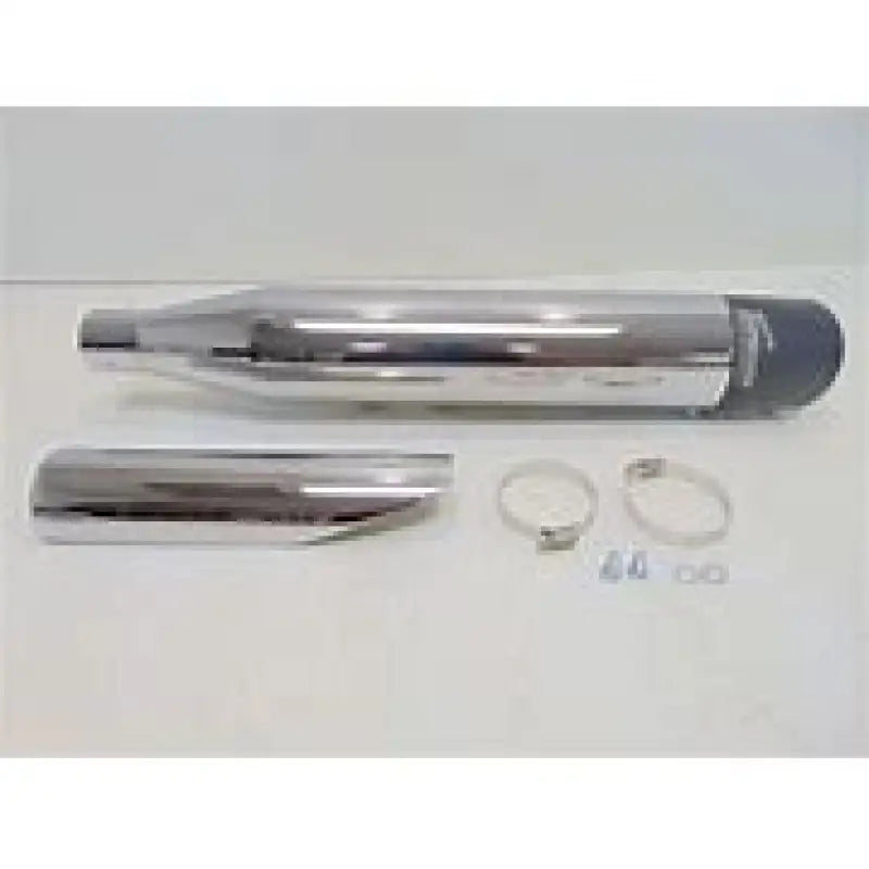 HD01376 Freedom Racing Slip-On 4 Inch Black W/Black Tip Flt - Exhaust