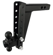 HD2010 Bulletproof 2.0’ Heavy Duty 10’ Drop/Rise - Trailer Hitch Ball Mount