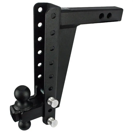 HD2012 Bulletproof 2.0' Heavy Duty 12' Drop/Rise hitch showcasing robust metal construction with adjustable height for versatile towing needs, RV, Automotive, Powersports, off-road, marine, exterior, truck accessories, interior, truck bed, rv parts, Towing & Hitches, Winches & Hitches, Towing | Trailer | Axles | Brakes | Boat, AVADA - Best Sellers