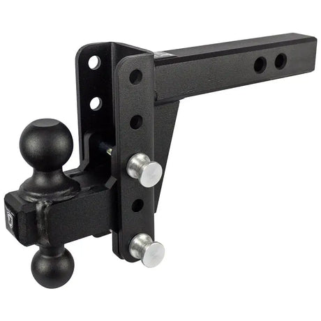 HD204 Bulletproof 2.0’ Heavy Duty 4’ Drop/Rise - Trailer Hitch Ball Mount