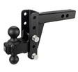 HD204 Bulletproof 2.0’ Heavy Duty 4’ Drop/Rise - Trailer Hitch Ball Mount