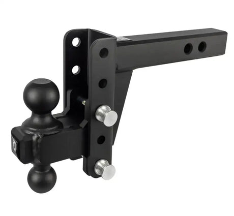 HD204 Bulletproof 2.0’ Heavy Duty 4’ Drop/Rise - Trailer Hitch Ball Mount