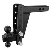 HD208 Bulletproof 2.0’ Heavy Duty 8’ Drop/Rise - Trailer Hitch Ball Mount