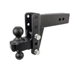 HD304 Bulletproof 3.0’ Heavy Duty 4’ Drop/Rise - Trailer Hitch Ball Mount