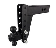 HD308 Bulletproof 3.0’ Heavy Duty 8’ Drop/Rise - Trailer Hitch Ball Mount