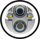 PATHFINDER HD5MCH 5 3/4" Led Headlight With Full Halo Chrome