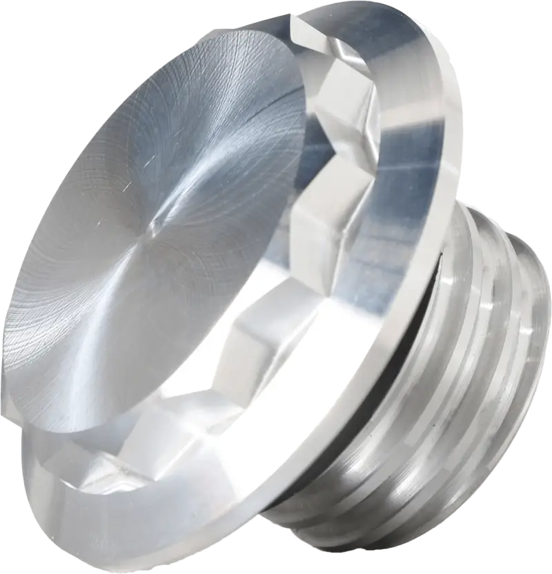 HDB-1001R Hofmann Designs H/D Billet 12 Point Vented Raw Fuel Cap - RV and Auto Parts