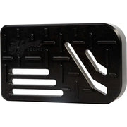 HOFMANN DESIGNS HDB-1010B H/D Billet Brake Pedal Pad Black Flt