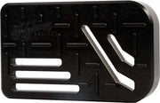 HOFMANN DESIGNS HDB-1010B H/D Billet Brake Pedal Pad Black Flt