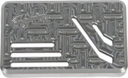 HOFMANN DESIGNS HDB-1010R H/D Billet Brake Pedal Pad Raw Flt