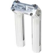 HOFMANN DESIGNS HDB-1013R H/D Billet Risers 8" Raw Kickback