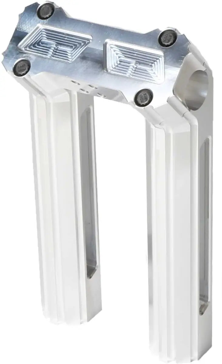 HOFMANN DESIGNS HDB-1013R H/D Billet Risers 8" Raw Kickback
