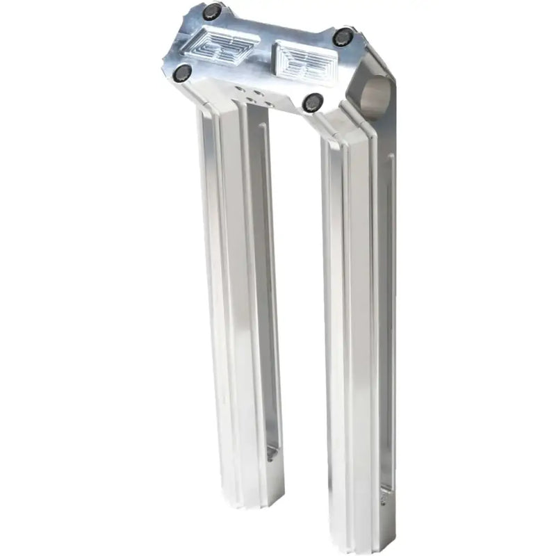 HOFMANN DESIGNS HDB-1014R H/D Billet Risers 12" Raw Kickback