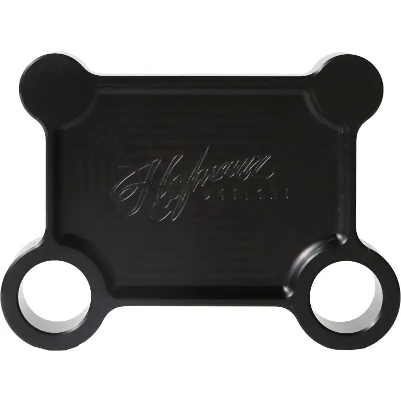 HOFMANN DESIGNS HDB-1017B H/D Billet Pull Back Plate Black Batwing