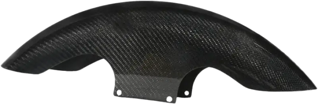 HDCF-6004 Hofmann Designs Carbon Fiber Shorty Fender Front 21 Inch Flh 14-22 - RV and Auto Parts