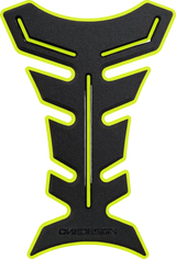 ONE EMBLEMS HDF9Y Tankpad in Black/Yellow - Stylish Protection for Your Bike - ONE EMBLEMS