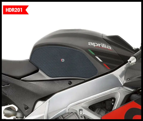 ONE EMBLEMS Hdr Tank Side Pad Black Apr for Powersports