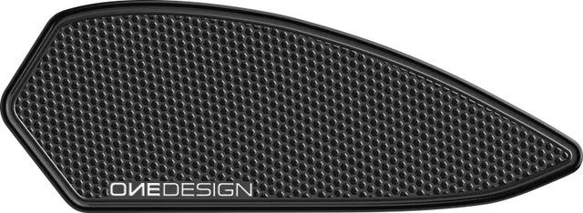 ONE EMBLEMS Hdr Tank Side Pad Black Bmw for Powersports