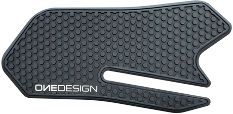 ONE EMBLEMS Hdr Tank Side Pad Black Duc for Powersports