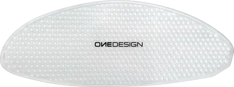 ONE EMBLEMS Hdr Tank Side Pad Clear Apr for Powersports