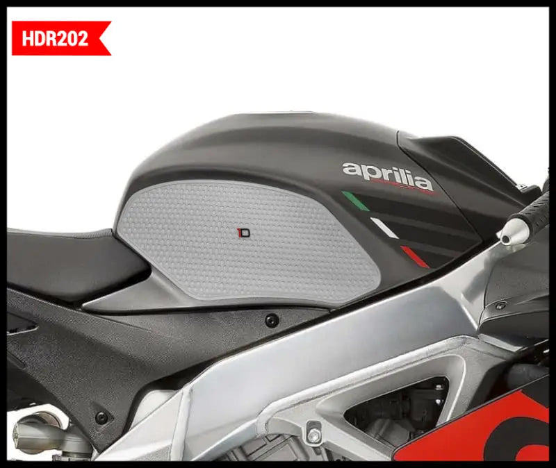 ONE EMBLEMS Hdr Tank Side Pad Clear Apr for Powersports