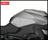 ONE EMBLEMS Hdr Tank Side Pad Clear Bmw for Powersports