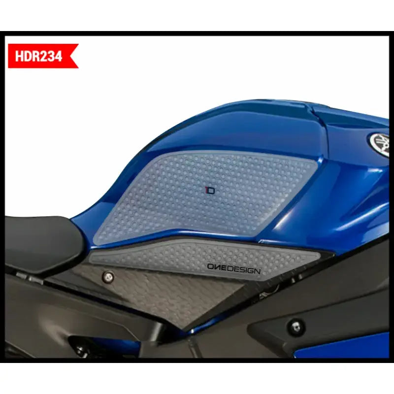 ONE EMBLEMS Hdr Tank Side Pad Clear Yam for Powersports