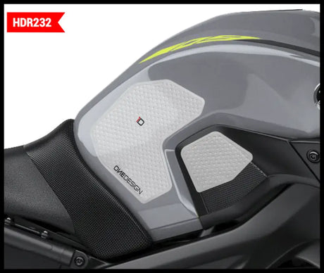 ONE EMBLEMS Hdr Tank Side Pad Clear Yam for Powersports