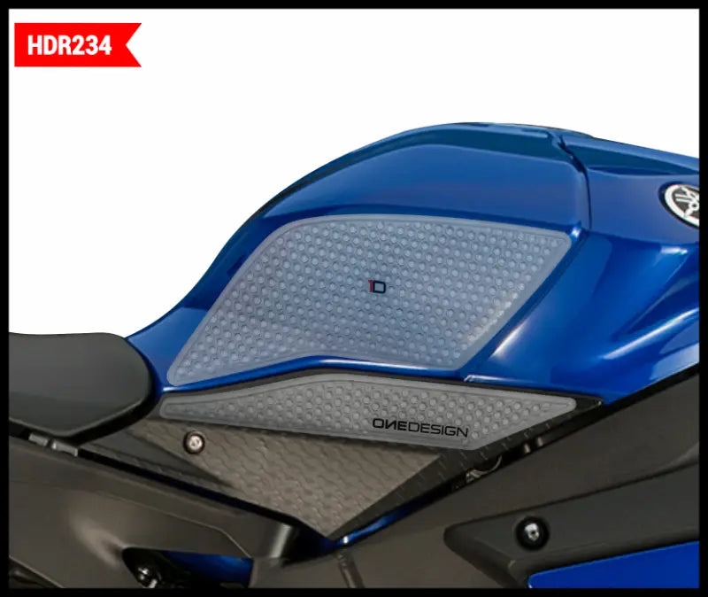 ONE EMBLEMS Hdr Tank Side Pad Clear Yam for Powersports
