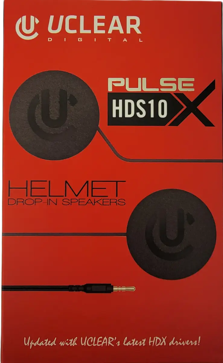 Hds10x Helmet Speakers 40mm Diameter  3.5mm Jack 