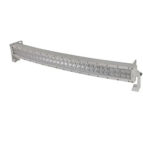 Curved LED marine light bar for boats seen in the HE-MDRC30 Metra Wht 30In Crve Marine Light Bar