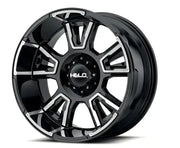 HE91429050300 Wheel Pros 14 20X9 5X5.0 Gloss Black Machined 0mm Offset