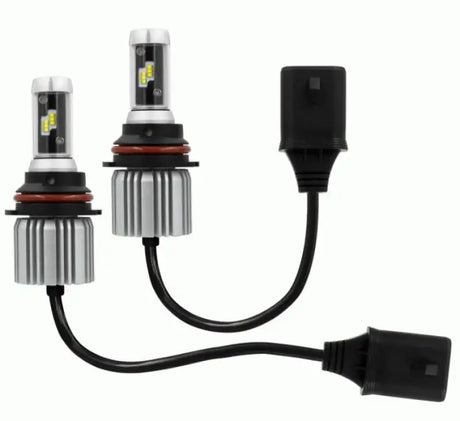 Headlight Bulb 9007; LED Bulb; 25 Watt; 9 To 32 Volt; White/ Golden Yellow/ Light Blue Beam Color; 6000 Lumens; 6500K