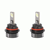 Headlight Bulb 9007; LED Bulb; 70 Watt; 12 To 24 Volt; White Beam Color; 16000 Lumens; 6500K Light Color Temperature;