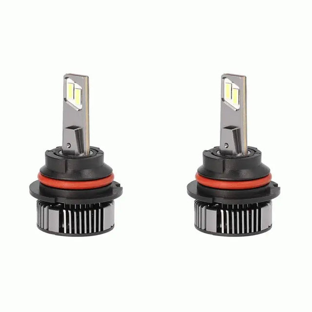 Headlight Bulb 9007; LED Bulb; 70 Watt; 12 To 24 Volt; White Beam Color; 16000 Lumens; 6500K Light Color Temperature;