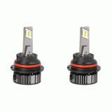 Headlight Bulb 9007; LED Bulb; 70 Watt; 12 To 24 Volt; White Beam Color; 16000 Lumens; 6500K Light Color Temperature;