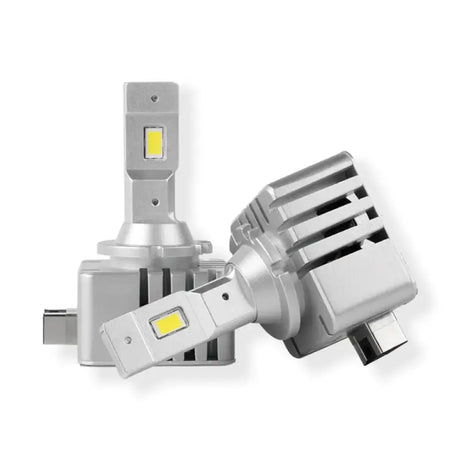 Headlight Bulb D1; LED Bulb; 45 Watt; 9 To 16 Volt; Cool White Beam Color; 10000 Lumens; 6500K Light Color Temperature; 360 Degrees Beam Angle; Set Of 2 - RV and Auto Parts