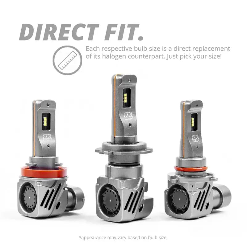 Headlight Bulb H11; LED Bulb; 24 Watt; 9 To 32 Volt; White Beam Color; 2200 Lumens; 6000K Light Color Temperature; Set