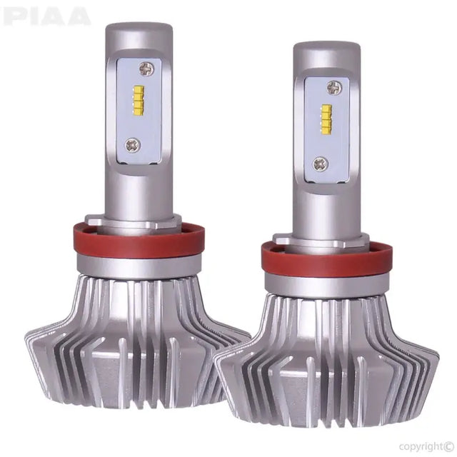 Two LED headlight bulbs, 6000K light color temp and 4000 lumens off-road use