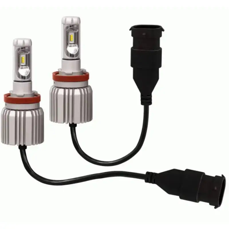 Headlight Bulb H11; LED Bulb; 25 Watt; 9 To 32 Volt; White/ Golden Yellow/ Light Blue Beam Color; 6000 Lumens; 6500K
