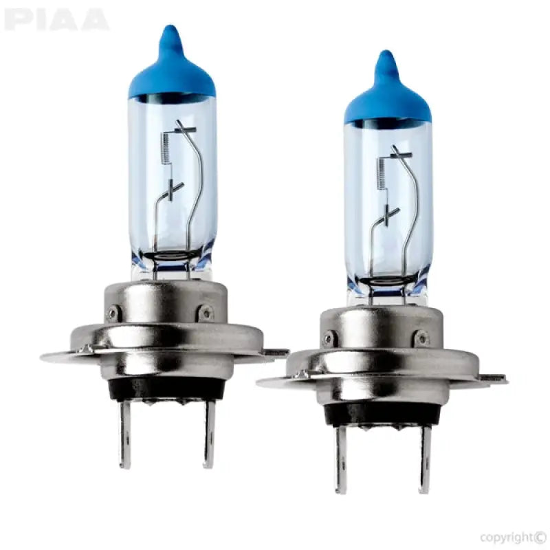 Headlight Bulb H7; Halogen Bulb; 55 Watt Equivalent To 110 Watt; 12 Volt; Clear Beam Color With Blue Top; 4000K Light