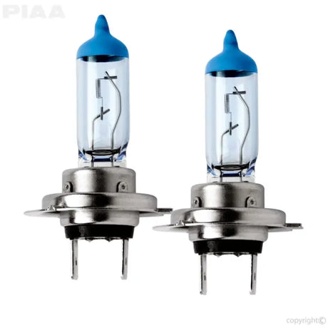 Headlight Bulb H7; Halogen Bulb; 55 Watt Equivalent To 110 Watt; 12 Volt; Clear Beam Color With Blue Top; 4000K Light
