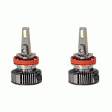 Headlight Bulb H9; LED Bulb; 70 Watt; 12 To 24 Volt; White Beam Color; 16000 Lumens; 6500K Light Color Temperature; Set