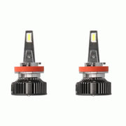 Headlight Bulb H9; LED Bulb; 70 Watt; 12 To 24 Volt; White Beam Color; 16000 Lumens; 6500K Light Color Temperature; Set